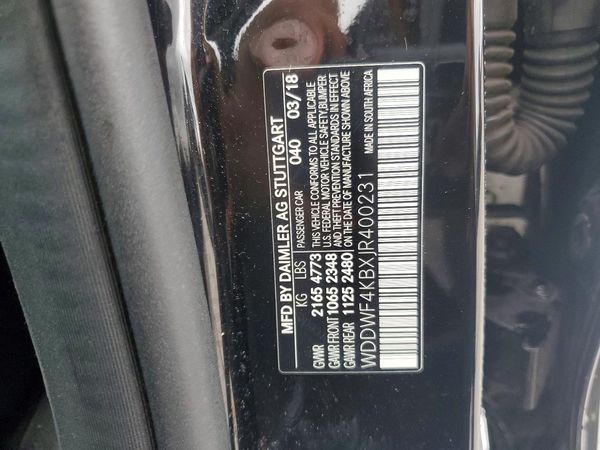 2018 MERCEDES-BENZ C C300d-4M