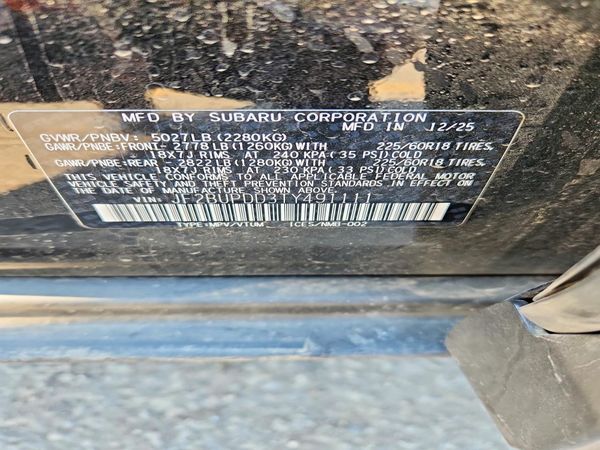 2026 SUBARU OUTBACK
