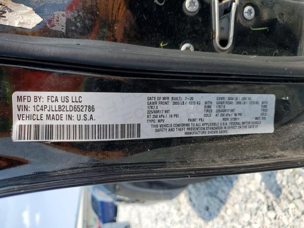 2020 JEEP CHEROKEE LATITUDE PLUS FWD
