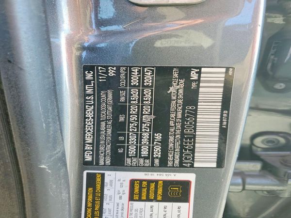2018 MERCEDES-BENZ GLS GLS450-4M