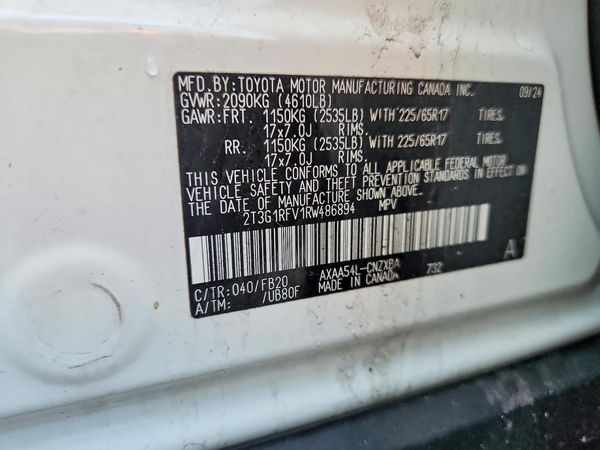 2024 TOYOTA RAV4 LE