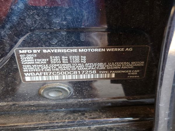2013 BMW 535