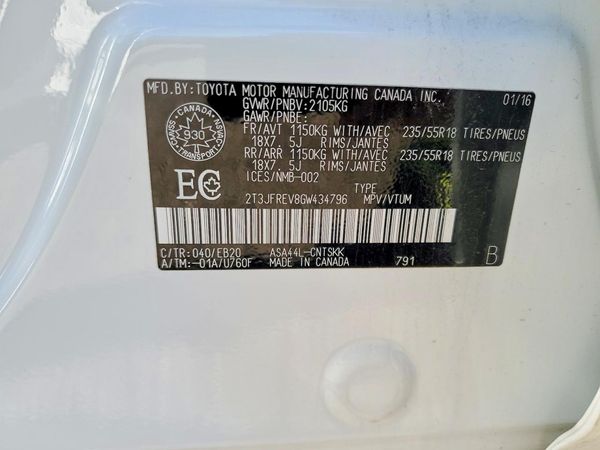 2016 TOYOTA RAV4 SE (S Grade)