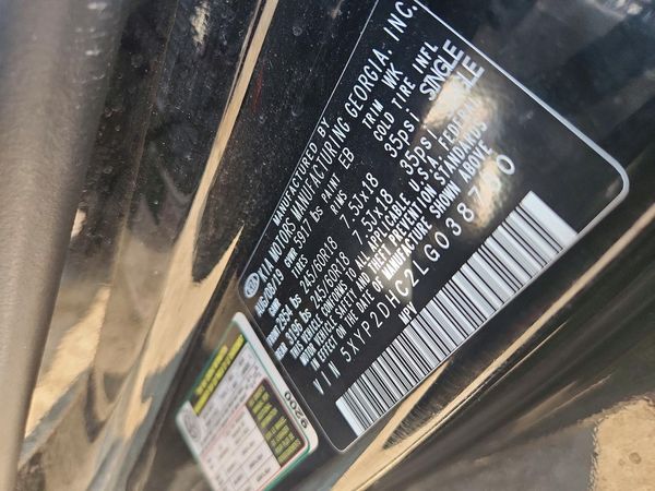 2020 KIA TELLURIDE LX
