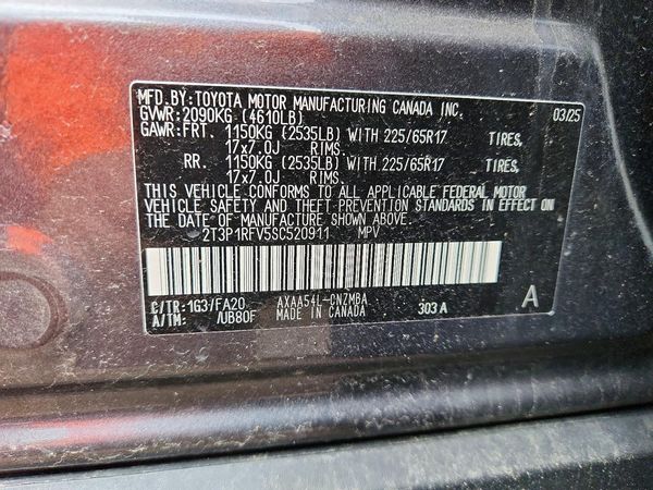 2025 TOYOTA RAV4