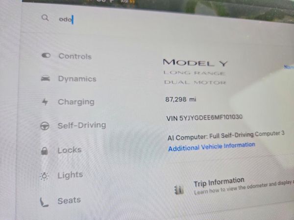 2021 TESLA MODEL Y