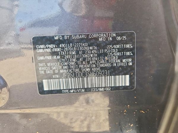 2025 SUBARU FORESTER Premium