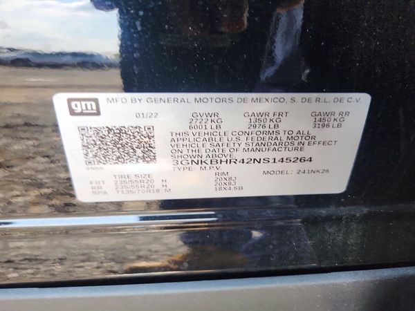 2022 CHEVROLET BLAZER 2LT