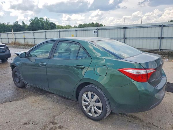 2016 TOYOTA COROLLA L/LE