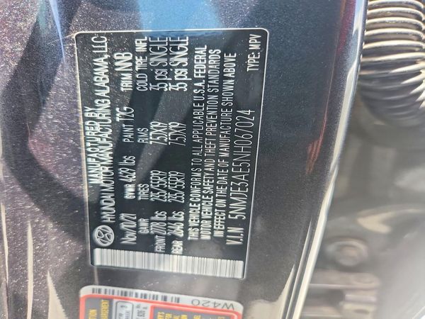 2022 HYUNDAI TUCSON