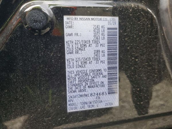 2019 NISSAN ROGUE