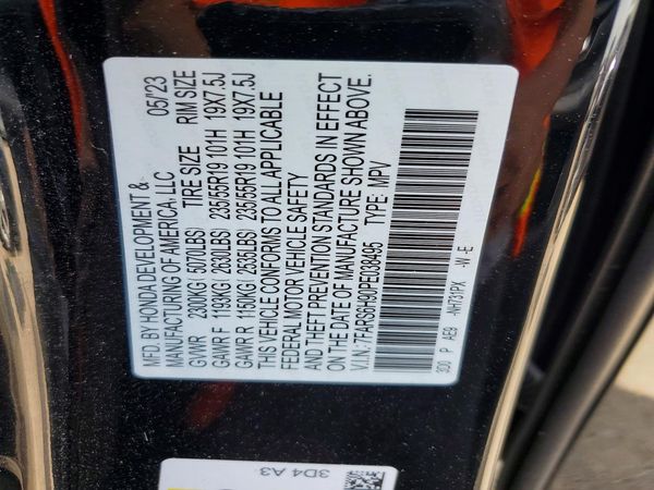 2023 HONDA CR-V