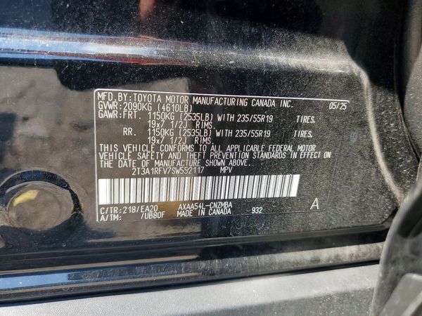 2025 TOYOTA RAV4