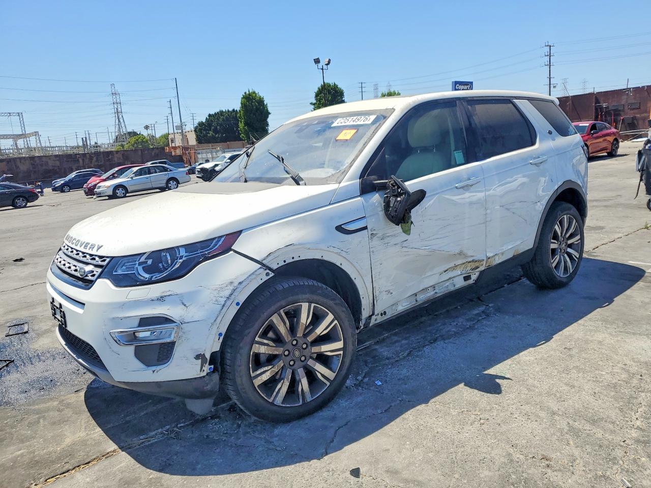 2019 LAND ROVER DISCOVERY HSE LUX — Front 3/4