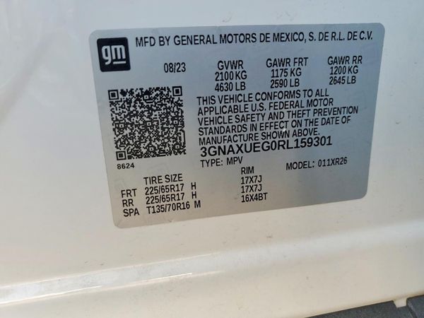 2024 CHEVROLET EQUINOX LT (1LT)