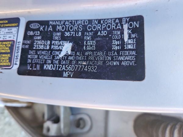 2013 KIA SOUL All Trims