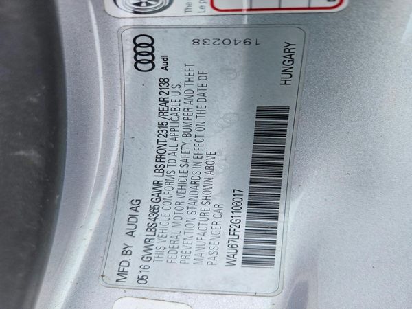 2016 AUDI A3