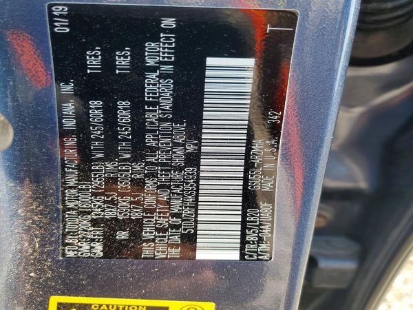 2019 TOYOTA HIGHLANDER SE/XLE