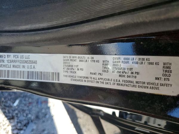 2025 RAM 1500 Big Horn/Lonestar