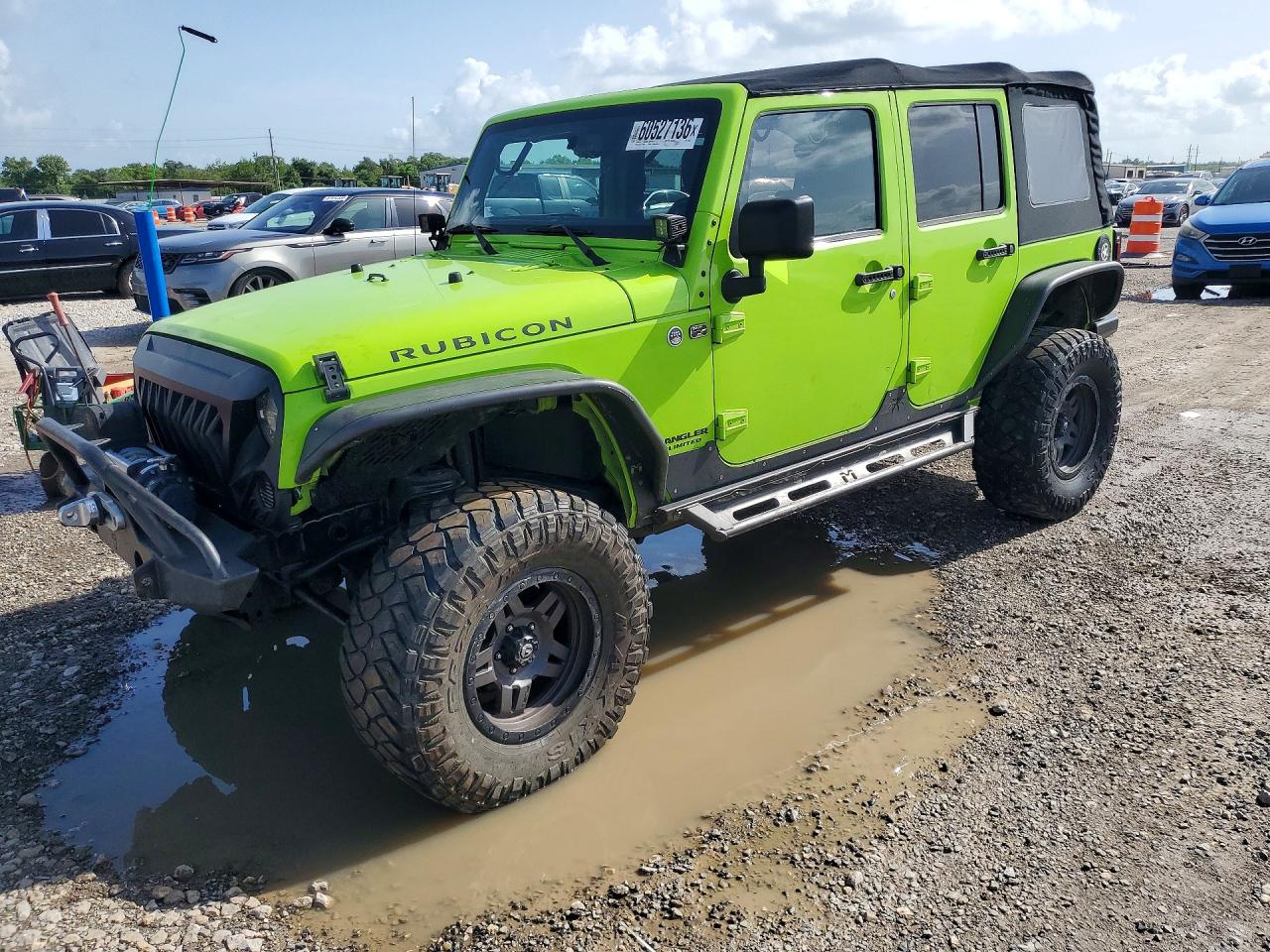 2013 JEEP WRANGLER Rubicon — Front 3/4