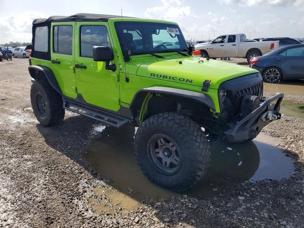 2013 JEEP WRANGLER Rubicon — Passenger 3/4