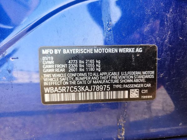 2019 BMW 330XI xDrive
