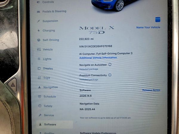 2017 TESLA MODEL X