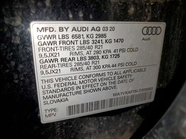 2020 AUDI Q7