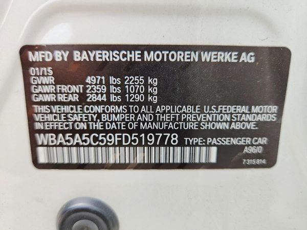 2015 BMW 528