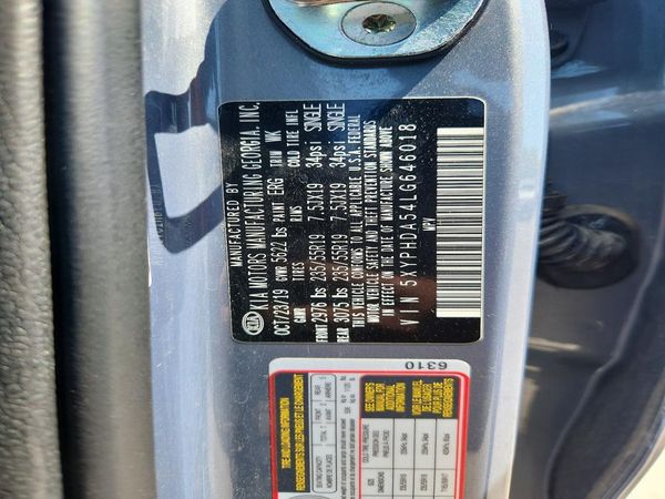 2020 KIA SORENTO EX, S