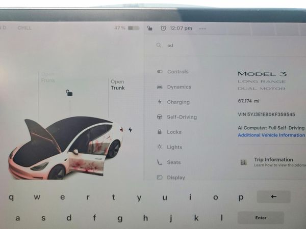 2019 TESLA MODEL 3