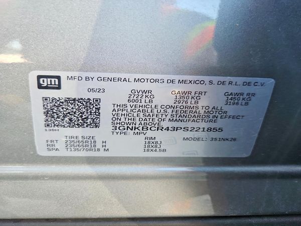 2023 CHEVROLET BLAZER 2LT