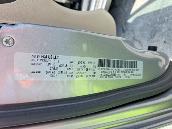 2018 DODGE GRAND CARAVAN SXT