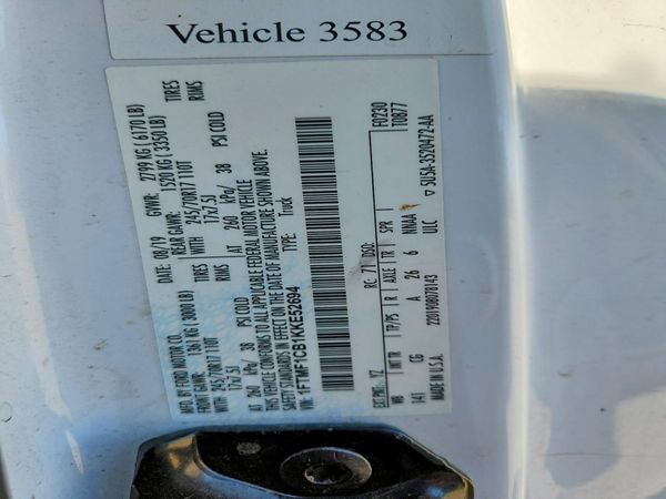 2019 FORD F150
