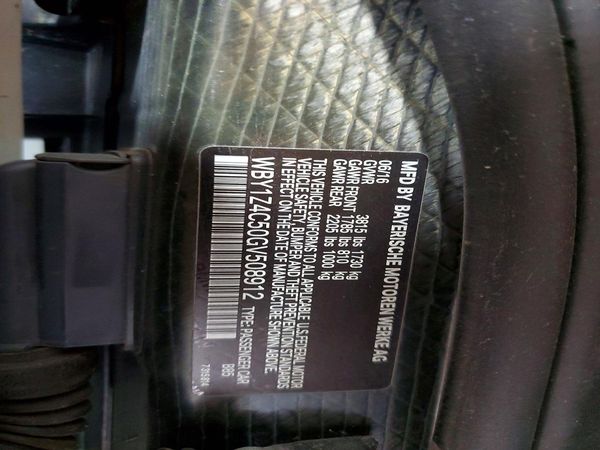 2016 BMW I3 Range Extender