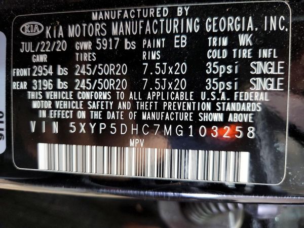 2021 KIA TELLURIDE