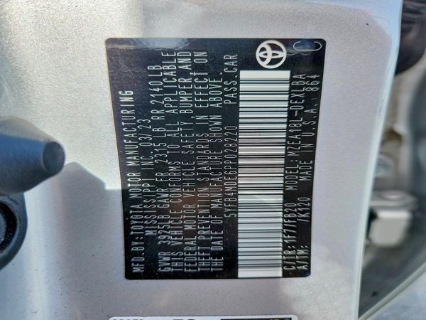 2023 TOYOTA COROLLA