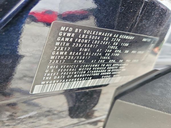 2017 VOLKSWAGEN TIGUAN
