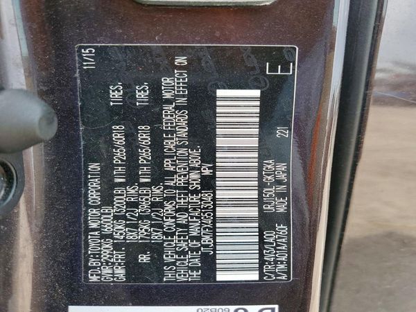 2016 LEXUS GX 460