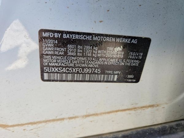 2015 BMW X5 xDrive35d