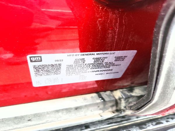 2022 CHEVROLET TAHOE LT