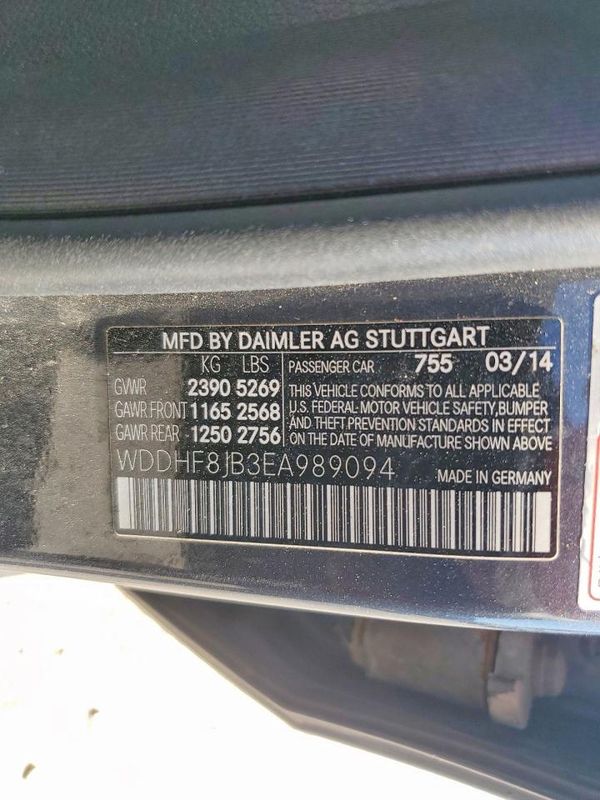 2014 MERCEDES-BENZ E E350