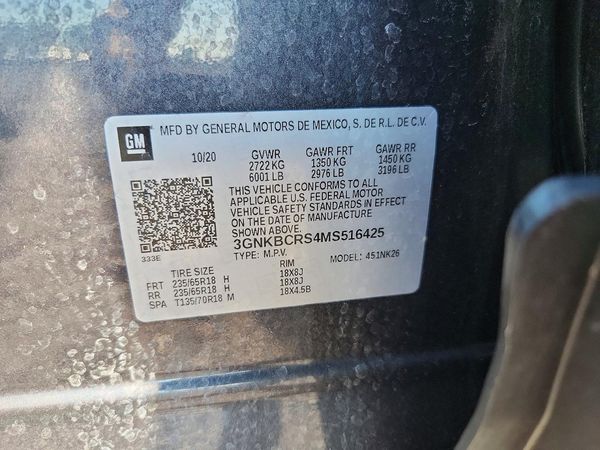 2021 CHEVROLET BLAZER 2LT