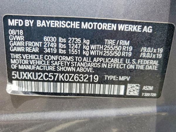 2019 BMW X6 xDrive35i