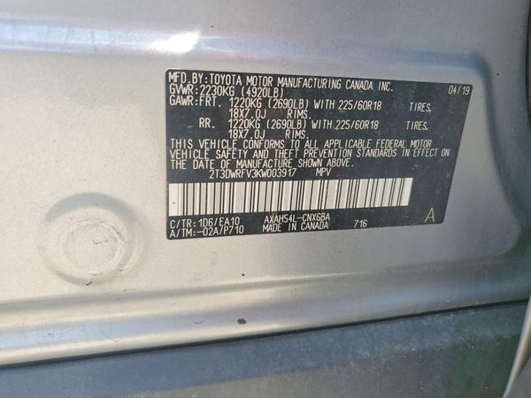 2019 TOYOTA RAV4