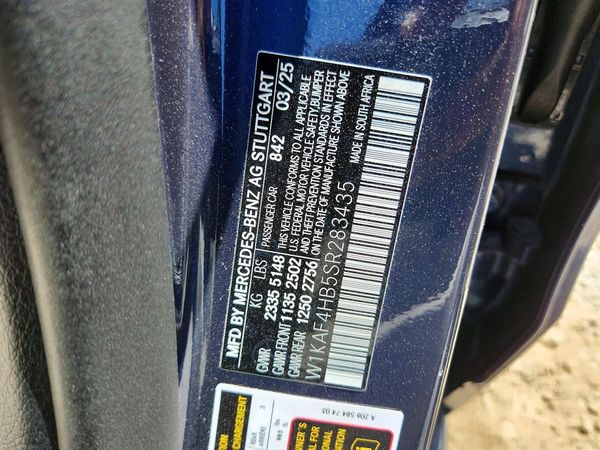 2025 MERCEDES-BENZ C C300 4MATIC