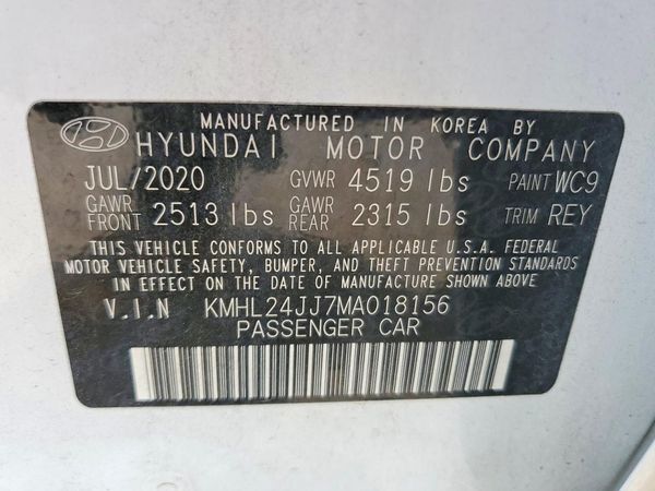 2021 HYUNDAI SONATA HYBRID