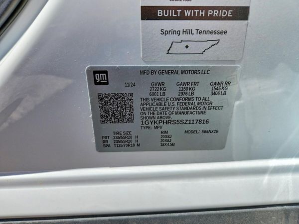 2025 CADILLAC XT6 Sport Platinum