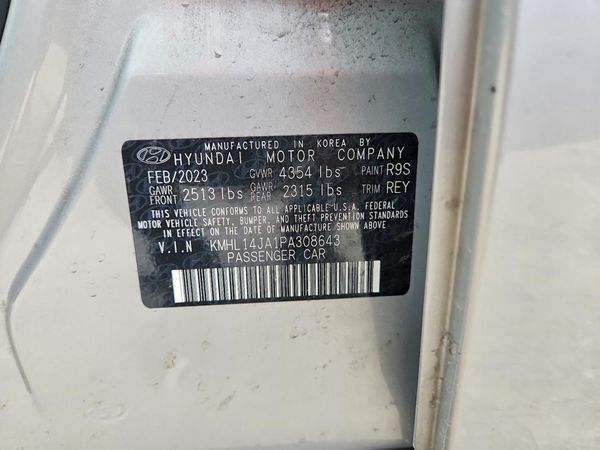 2023 HYUNDAI SONATA