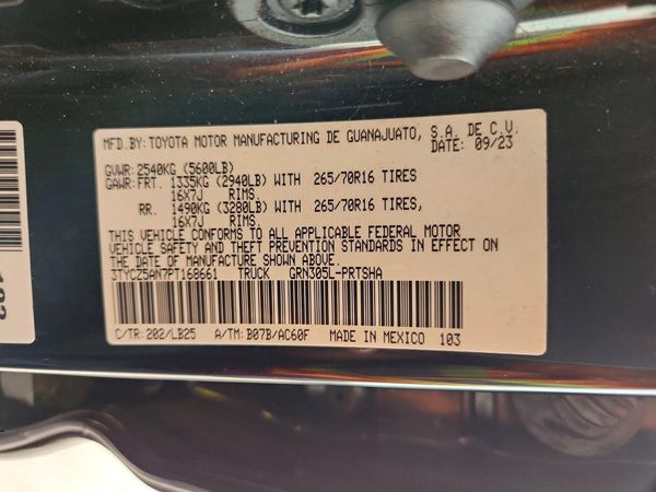 2023 TOYOTA TACOMA SR5